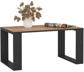 Dohányzóasztal Necesito (craft tölgy + fekete). 1117139