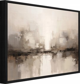 Vászonkép Fekete Keretben Absztrakt Boho Nappali Hálószoba 60x40