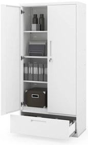 Megan Biały - szuflada pojedyncza 185 cm