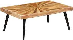 vidaXL tömör mangófa dohányzóasztal 90 x 55 x 36 cm