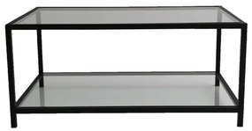 Kávésasztal ASTRO 40x90 cm fekete