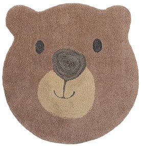Bear Face gyerekszőnyeg, ø 70 cm - Flair Rugs