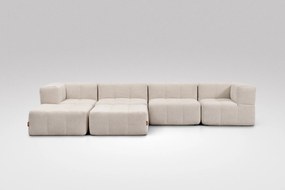 6 Teiliges Modulares Sofa – Beige