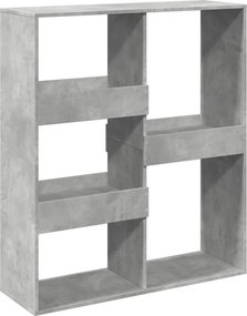 vidaXL betonszürke térelválasztó könyvszekrény 100 x 33 x 115 cm