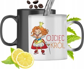 Mágikus Bögre Apukáknak Színváltós Nyomtatott Fotóval