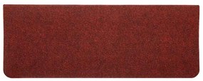 30 db piros öntapadó lépcsőszőnyeg 65x24,5x3,5 cm