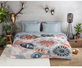 Szürke egyszemélyes flanel ágyneműhuzat 140x200 cm Ralvira – HIP