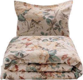 Rose pamut és len keverékből készült ágyneműhuzat, 160 x 200 cm, 2 db 70 x 80 cm