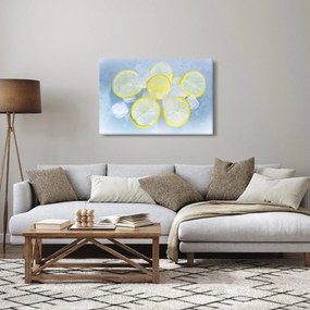 Citrom a jégben képe (90x60 cm)