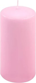 Gyertya készlet 15 cm Ø 7,5 cm 2 db rózsaszín