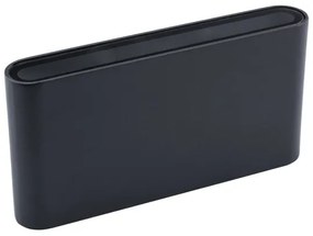 LED Kültéri fali lámpa FLOW 2xLED/6W/230V IP54 fekete