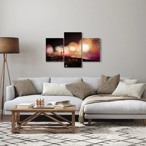 Tűzijáték képe (90x60 cm)