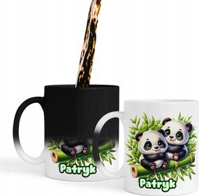 Bögre Mágikus Állatkák Aranyos Pandák Név Ajándék