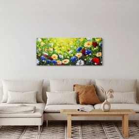 Vadvirágok képe (120x50 cm)