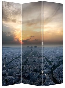 Paraván - Párizs magasból (126x170 cm)