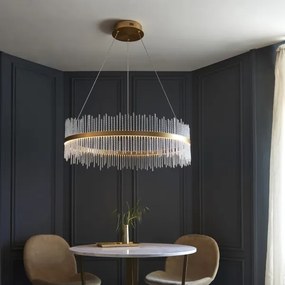 Endon 107672 - LED dimmelhető kábeles csillár ADRIEL LED/83W/230V 3000K arany