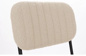 Krémszínű étkezőszék Jake – White Label