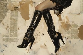 Poszter 45x30cm Átutazva a városon