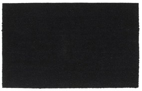 ajtószőnyeg Fekete 50x80 cm Tuftolt kókuszrostos szőnyeg