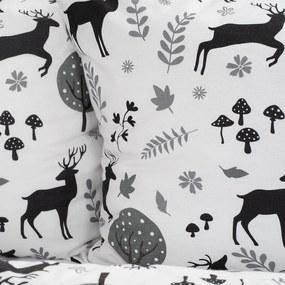 4Home Flanel ágynemű Autumn Forest, 220 x 200 cm, 2 db 70 x 90 cm