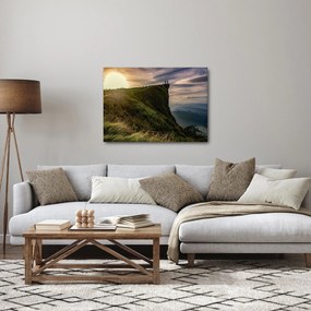 Egy nő képe a sziklán (70x50 cm)