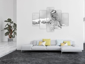 Kép - Egy madár egy ágon (150x105 cm)