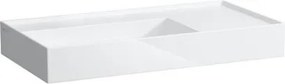 Laufen Kartell mosdó by 90x46 cm fehér színben fényes felülettel csaptelep nyílás, túlfolyás nélkül H8103380001111