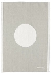 Lenkeverék konyharuha 46x66 cm Vera Warm Grey – Pappelina
