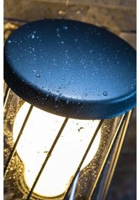 Lámpa Kerti lámpatest KERTA-A, E27, MAX.12W, IP44, AC220-240V ,50-60Hz,falra szerelhető, grafit