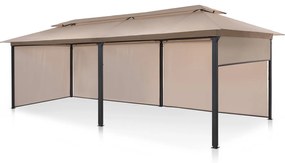 Blumfeldt Grandezza Cortina, kerti pavilon, 3 x 6 m, 4 oldalrész