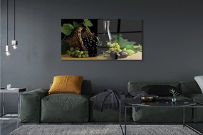 Üvegképek Trash bor szőlőlevél 120x60cm