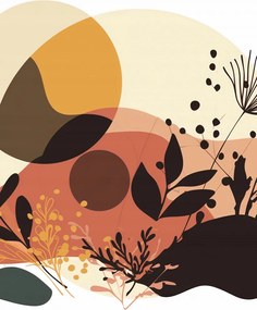 Poszter 50x65cm Naplemente a kertben