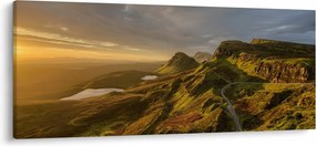A hegység képe (120x50 cm)