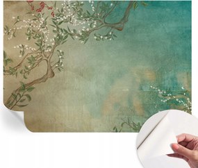 Öntapadós Fali Fotótapéta Hálószobába Virágos harmónia 312x219 cm