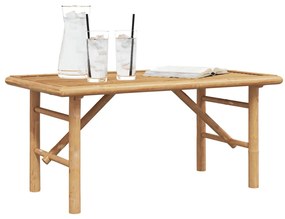 Dohányzóasztal Barna 90 x 50 x 43 cm bambusz
