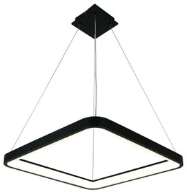 Brilagi - LED dimmelhető kábeles csillár FALCON SLIM LED/50W/230V 50x50 cm fekete + távirányító