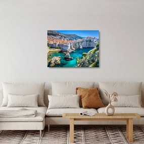Üveg kép - Dubrovnik (70x50 cm)