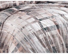 BedTex Pamut ágynemét Alvaro szürke, 220 x 200 cm,2 db 70 x 90 cm