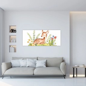 Kép - Kis őzike (120x50 cm)