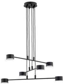 Csillár zsinóron MODUS 6xGX53/10W/230V fekete