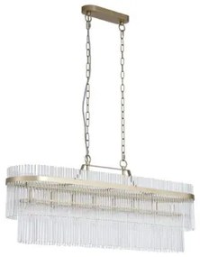 Searchlight 11400-8GO - Láncos csillár LARA 8xE27/60W/230V