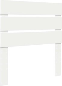 vidaXL Fejtámla Fehér 75 cm Faanyag