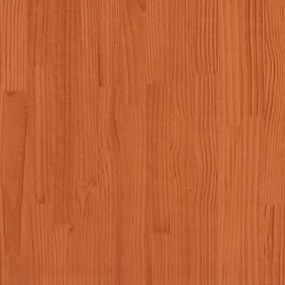 viaszbarna tömör fenyőfa karácsonyfa-dekoráció 80 cm