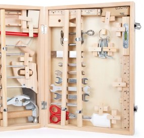 Small Foot - Tok fából készült szerszámokkal Deluxe