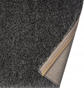 Prime Shaggy szőnyeg szürke, hosszú szálú, 200x100 cm, hálószobába, nappaliba