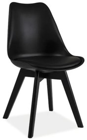 KRIS II szék fekete/fekete