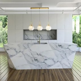 Searchlight 36632-3AC - Csillár zsinóron SNOWDROP 3xE27/60W/230V sárgaréz