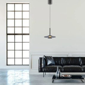Paul Neuhaus modern függeszték pure vitrum szürke pln2053-15