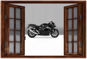 Poszter 60x40 Fekete Bmw 1300S Motorkerékpár