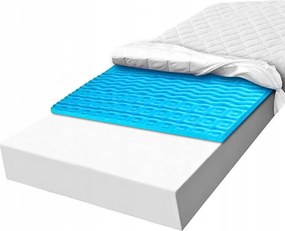 110x190-es habszivacs matrac cellulit elleni kontúrral H1 H2 7 zónás 9 cm